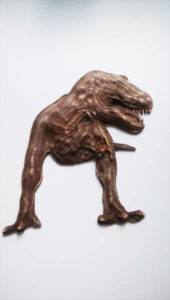 レリーフ　恐竜